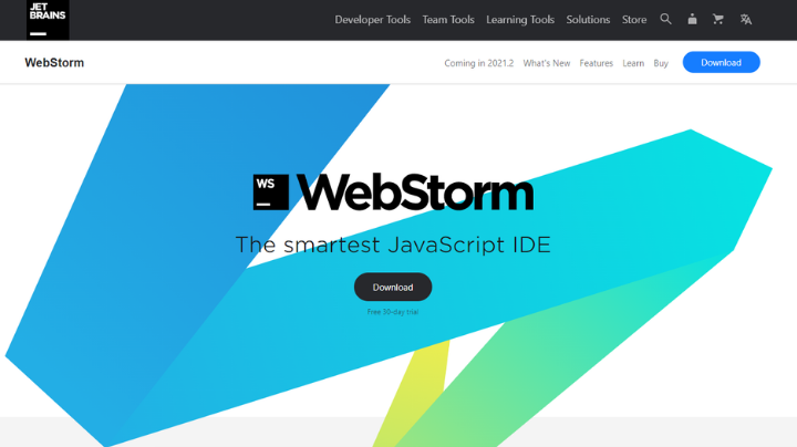 webstrom Full-Stack Web Development tools