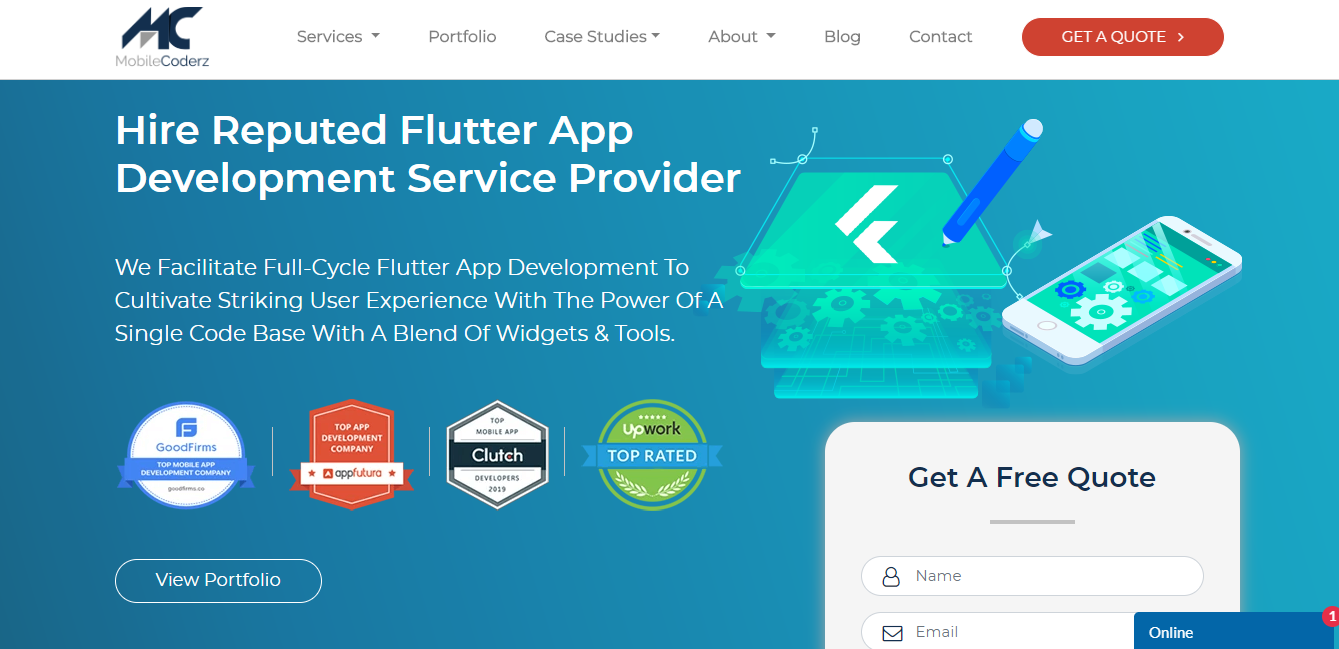 MobileCoderz -Top 10 Flutter App Development Companies in Singapore