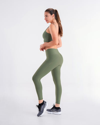 Legging Vibrant Verde Oliva