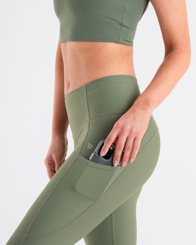 Legging Vibrant Verde Oliva